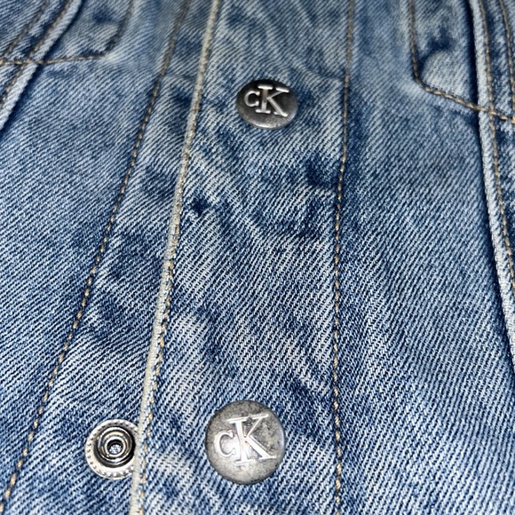 Calvin Klein kids jean jacket 1990’s - Picture 3 of 8